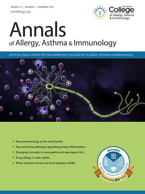 Cover of the Annals of Allergy, Asthma and Immunology